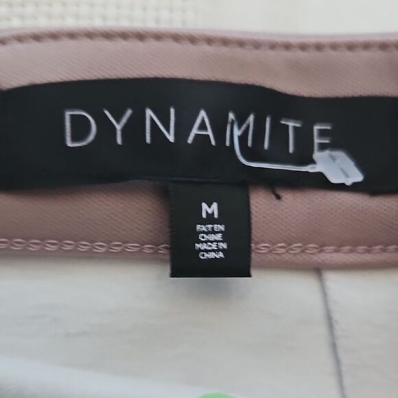 Dynamite Pink Mini Wrap Skirt Asymmetrical Slit - Picture 2 of 16